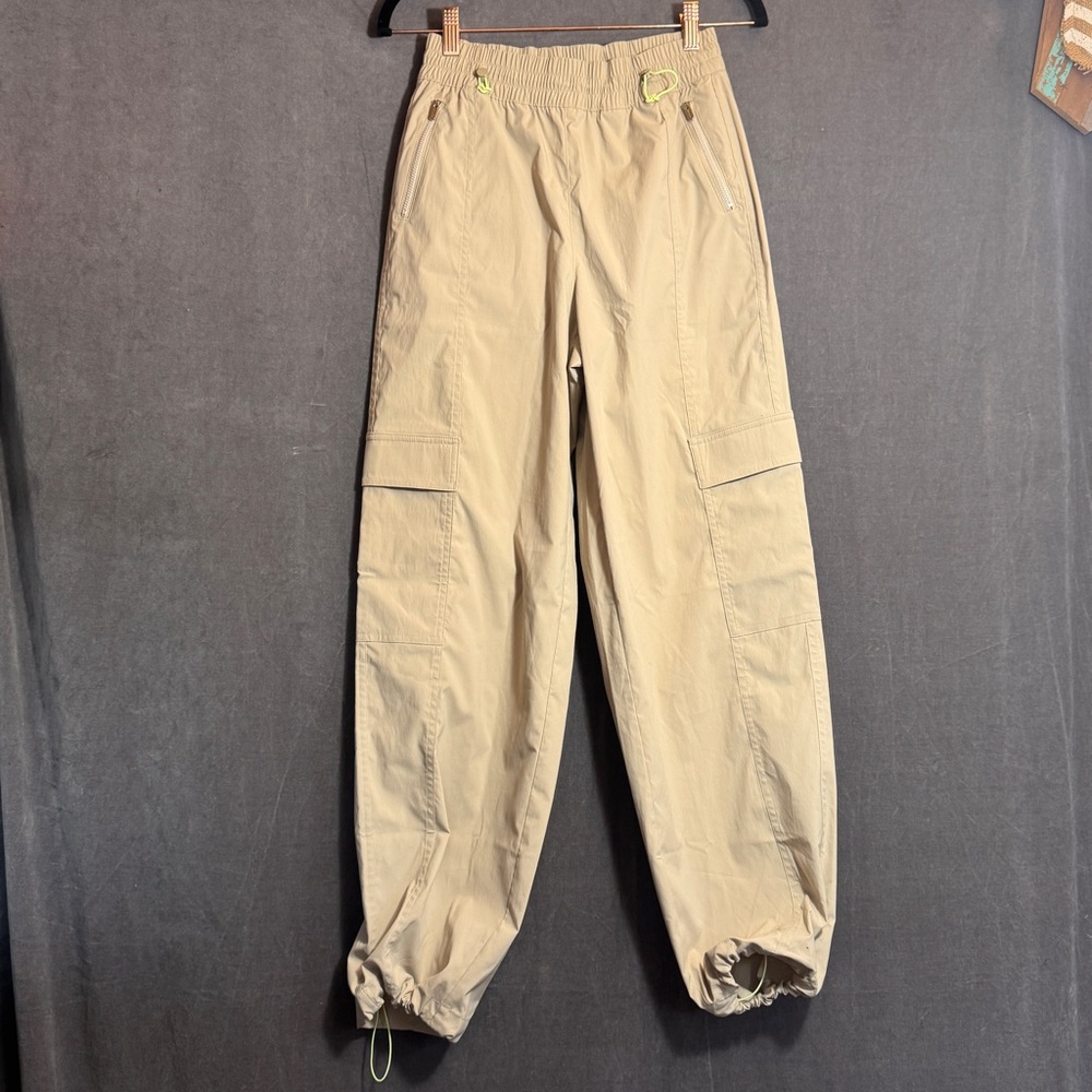 Athleta Cascade Poplin High Rise Cargo Pant women’s size XXS OAK